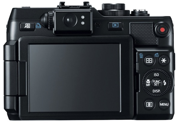 Canon PowerShot G1 X - Rear