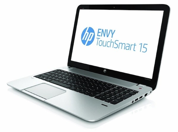 HP ENVY TouchSmart 15 - Front