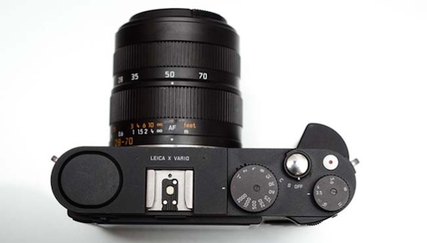 Leica X Vario - Top