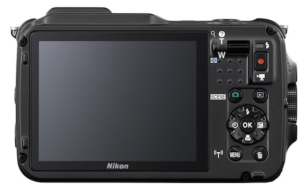 Nikon COOLPIX AW120-Rear