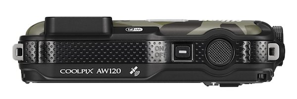 Nikon COOLPIX AW120-top