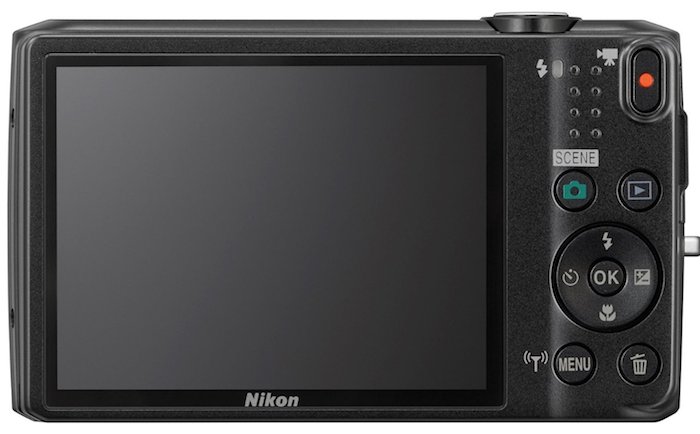 Nikon COOLPIX S6800 - Rear