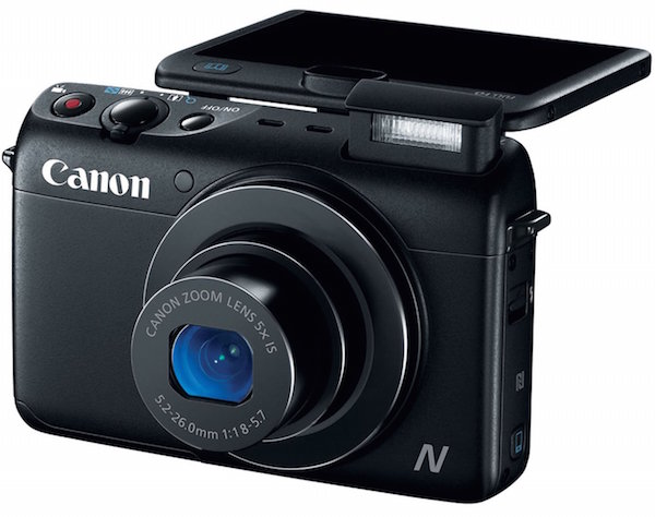 Canon PowerShot N100 - Top