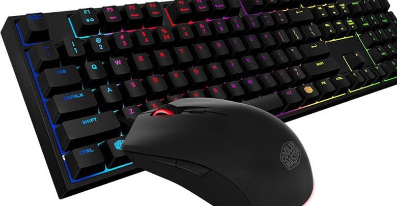 Gaming mouse and keyboard